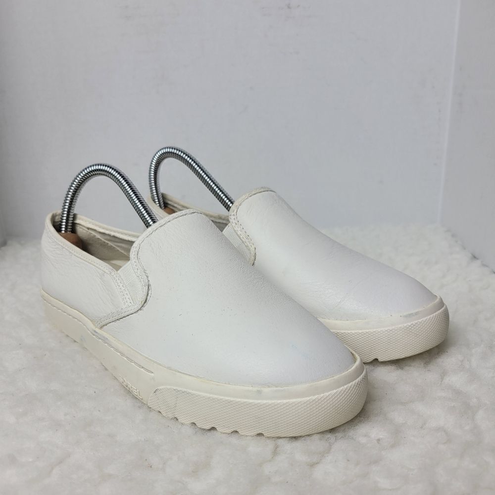 Sorel Campsneak Womens Size 8.5 Slip on Shoes White Leather